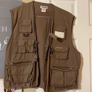 Men’s fishing vest size xxl